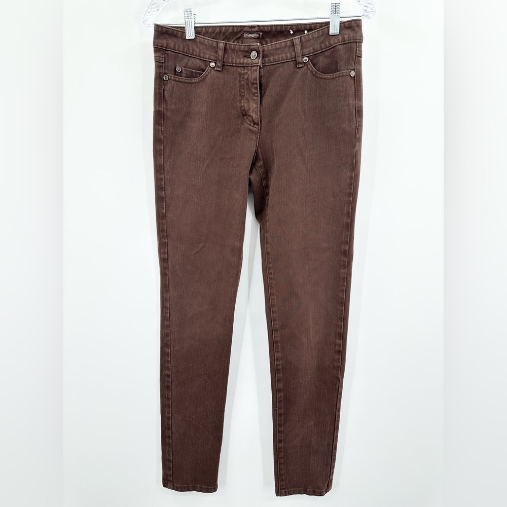 J McLaughlin Women's Brown Straight Leg Denim Jeans Size 4